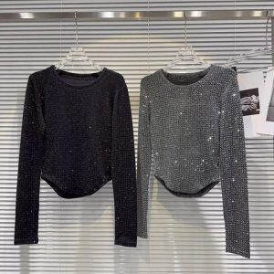 Plus Size Rhinestone Dress (up to 6XL)
